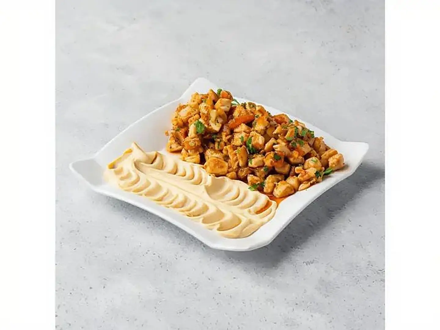 مقلقل دجاج بالحمص