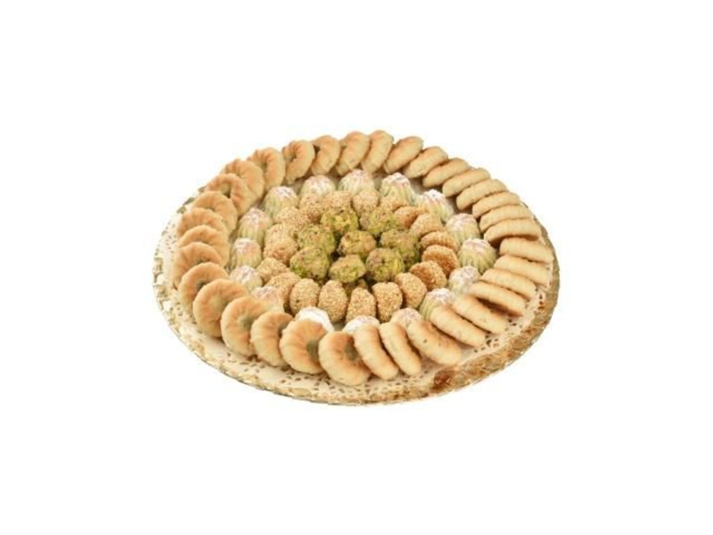 Round Maamoul Platter 1 Kg