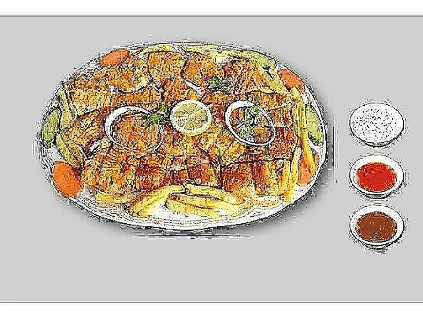 فيليه سمك مقلي