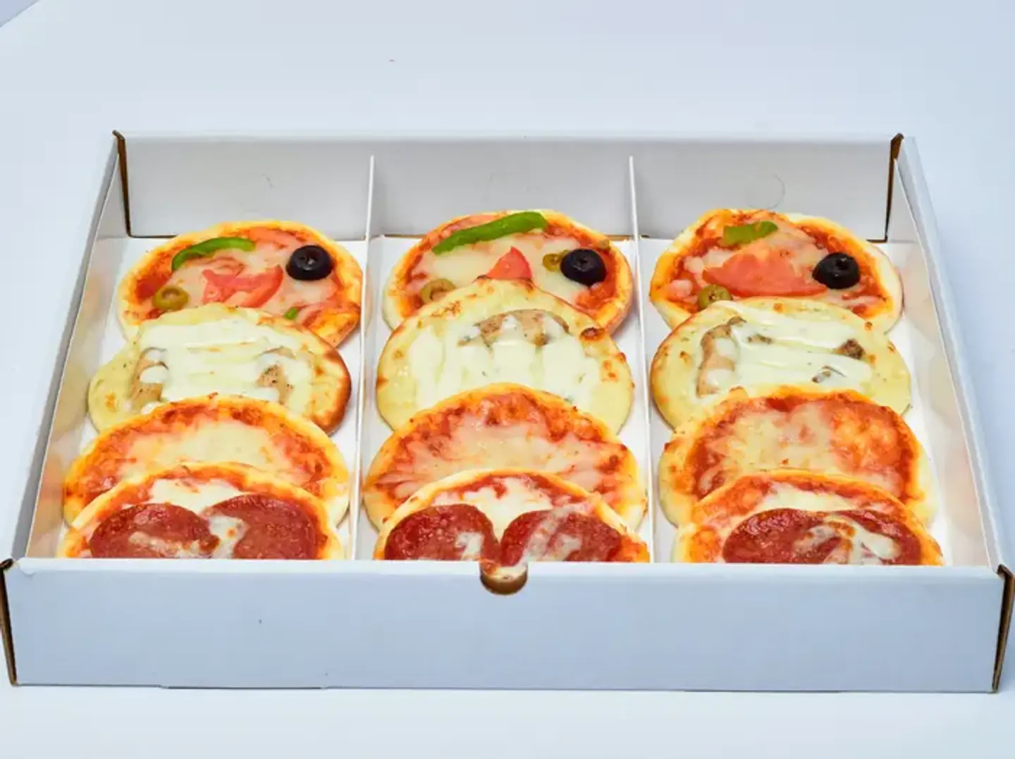 بوكس ميني بيتزا مشكل - 24 قطع