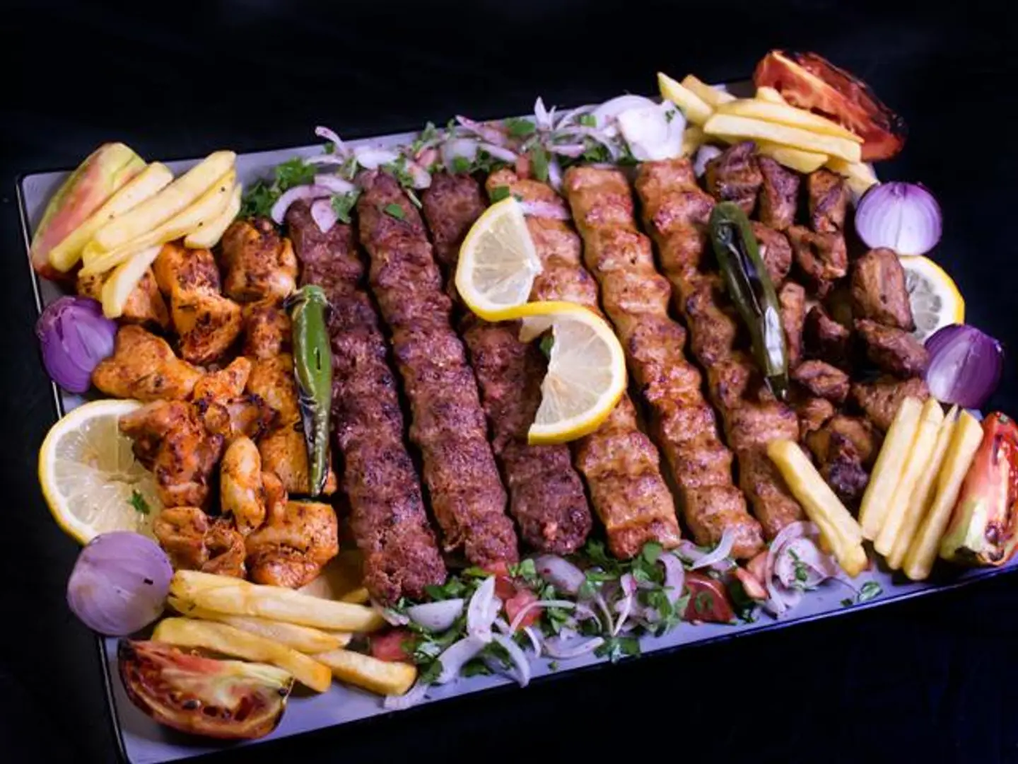 Half Portion Mixed Grill Plate