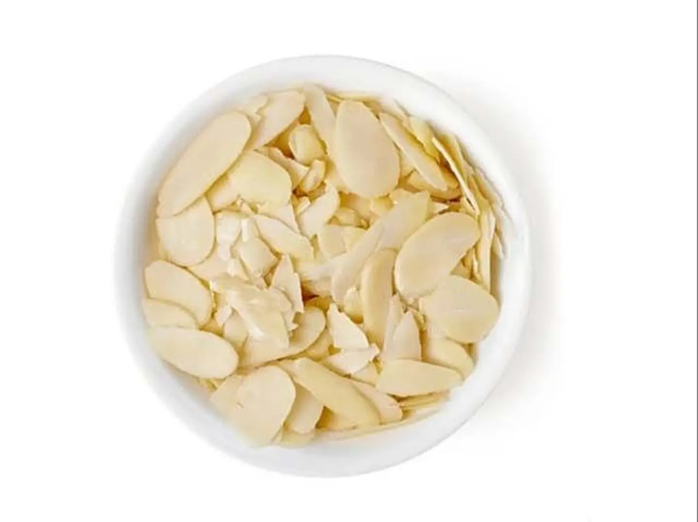 لوز مقشور ابيض