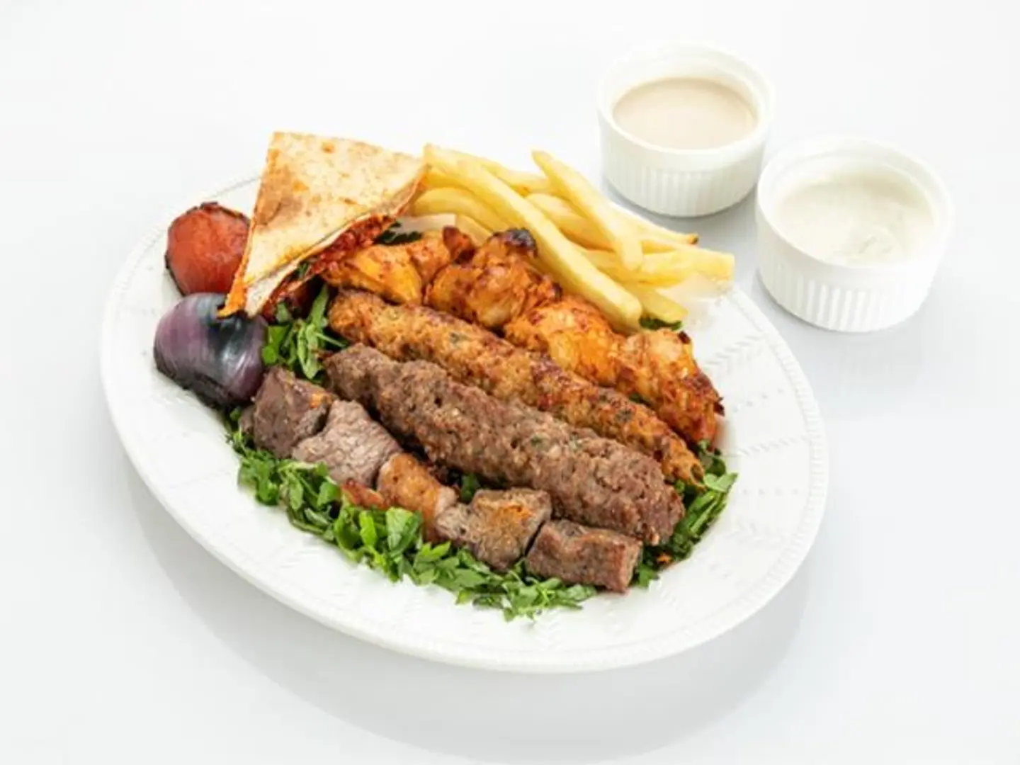 Lamb And Chicken Kebab