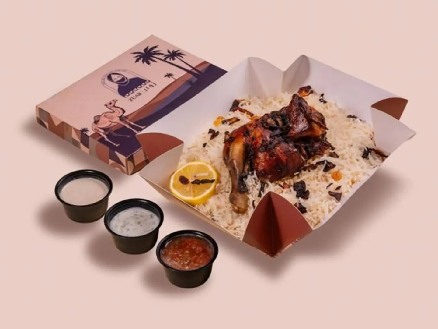 Peshawari Rice With Grilled Chicken