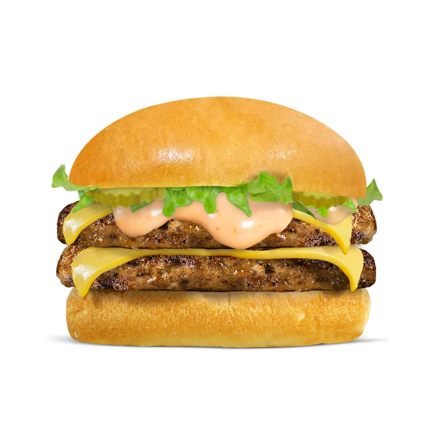 برجر لحم دبل