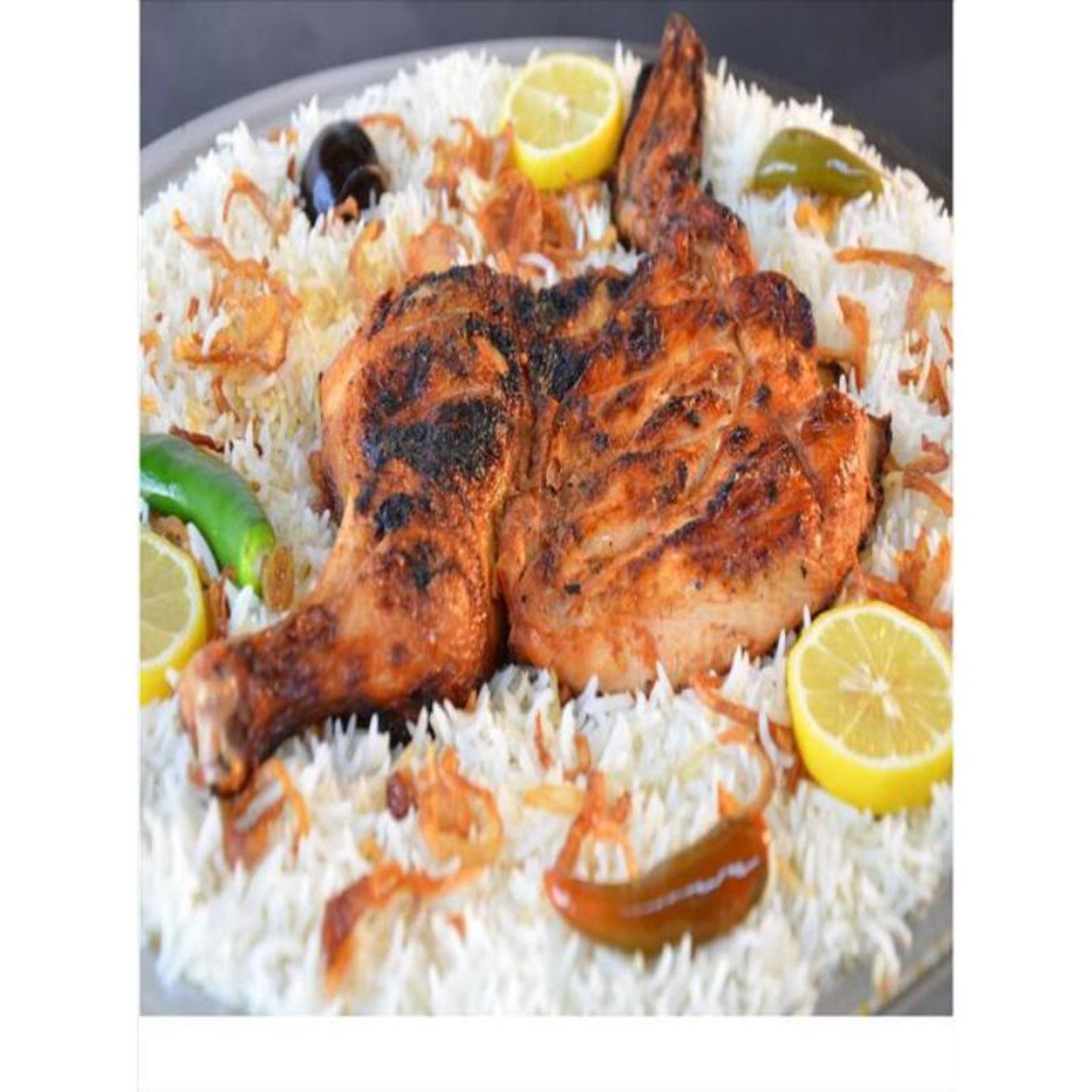 نص حبة دجاج فحم