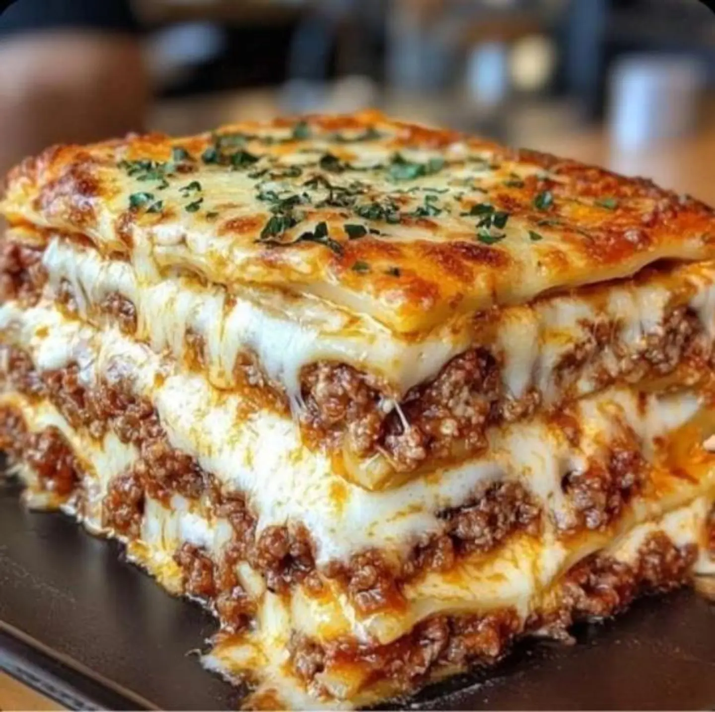 Frozen Beef Lasagna 3 Pcs