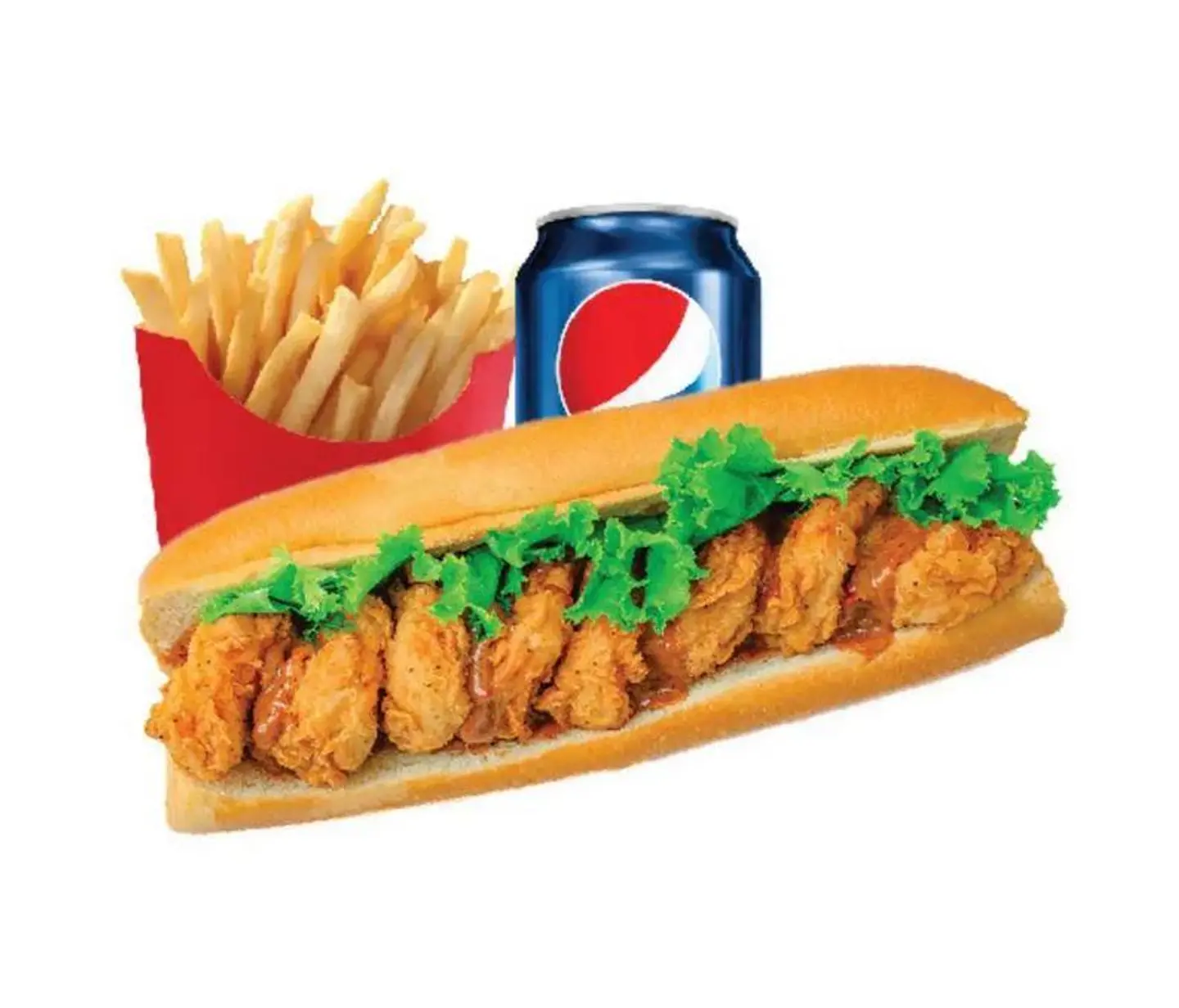 وجبة اصابع دجاج جامبو