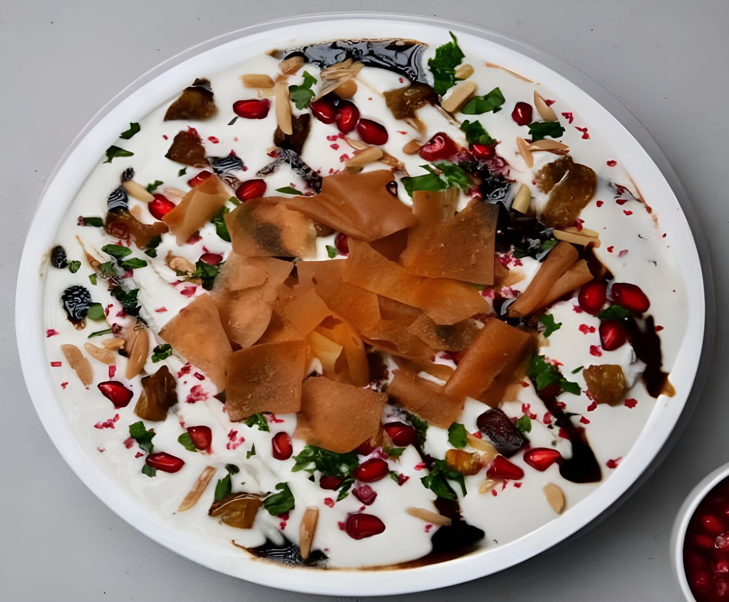 فتة باذنجان