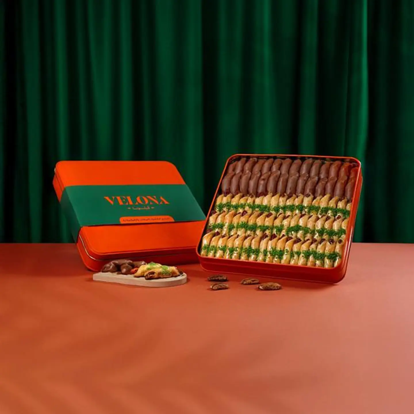 Velona Chocolate And Pecan Baklava (Large)