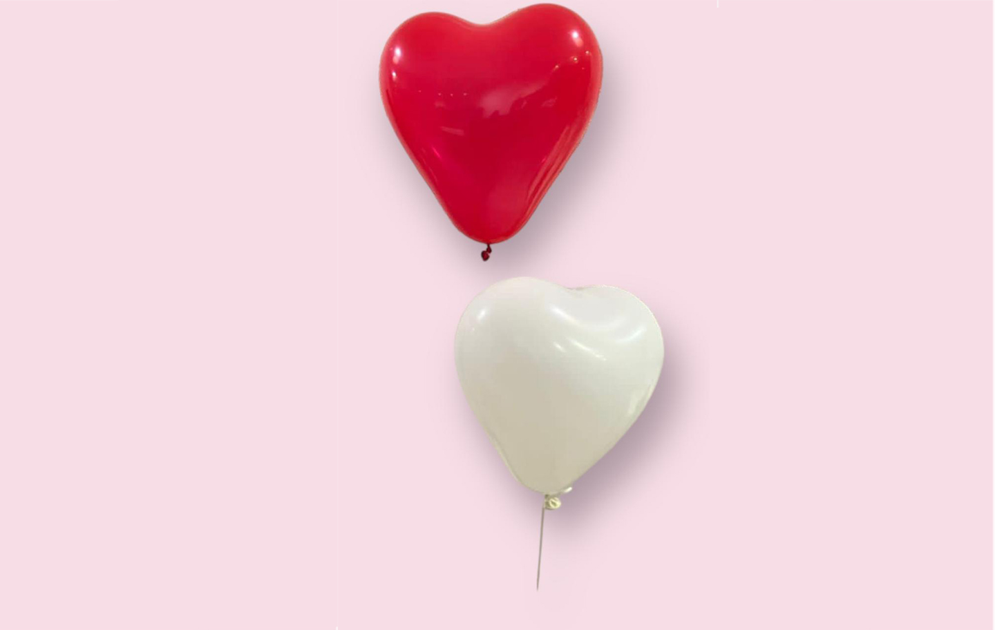 Love Balloon 1 Rubber Heart