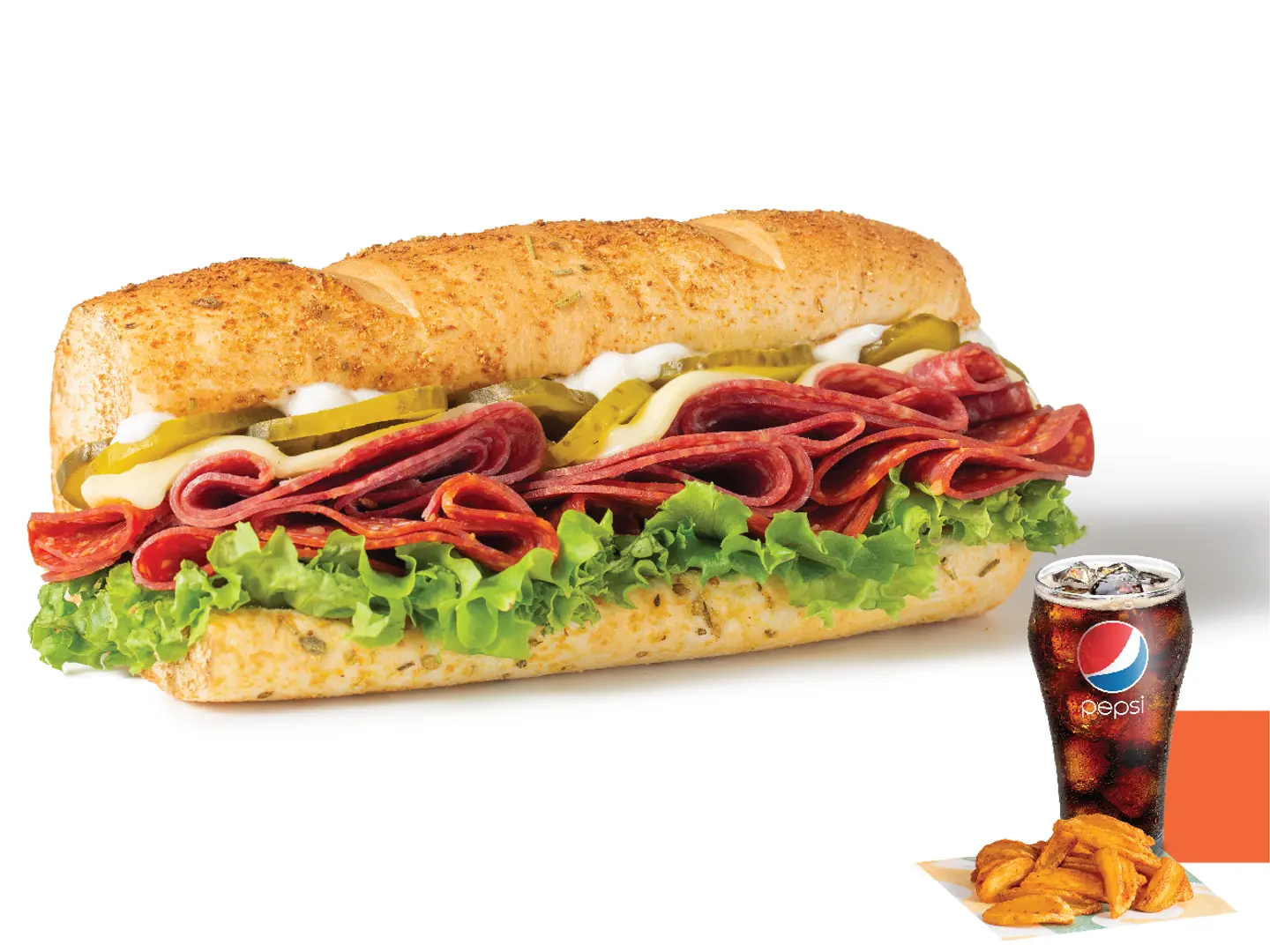 Spicy Italian Sub Combo