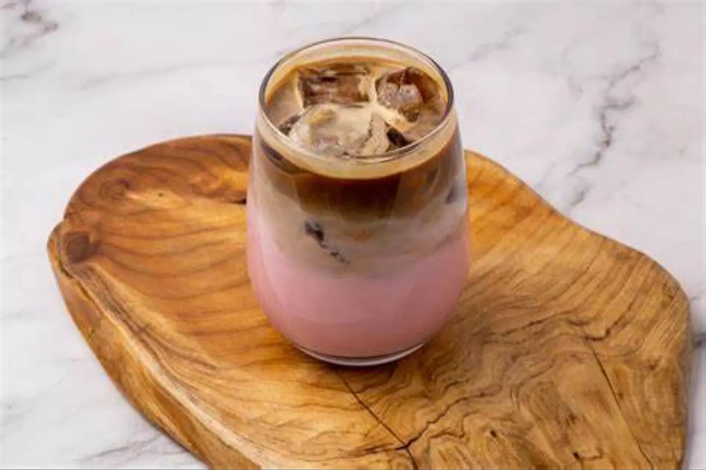 Rose Iced Latte