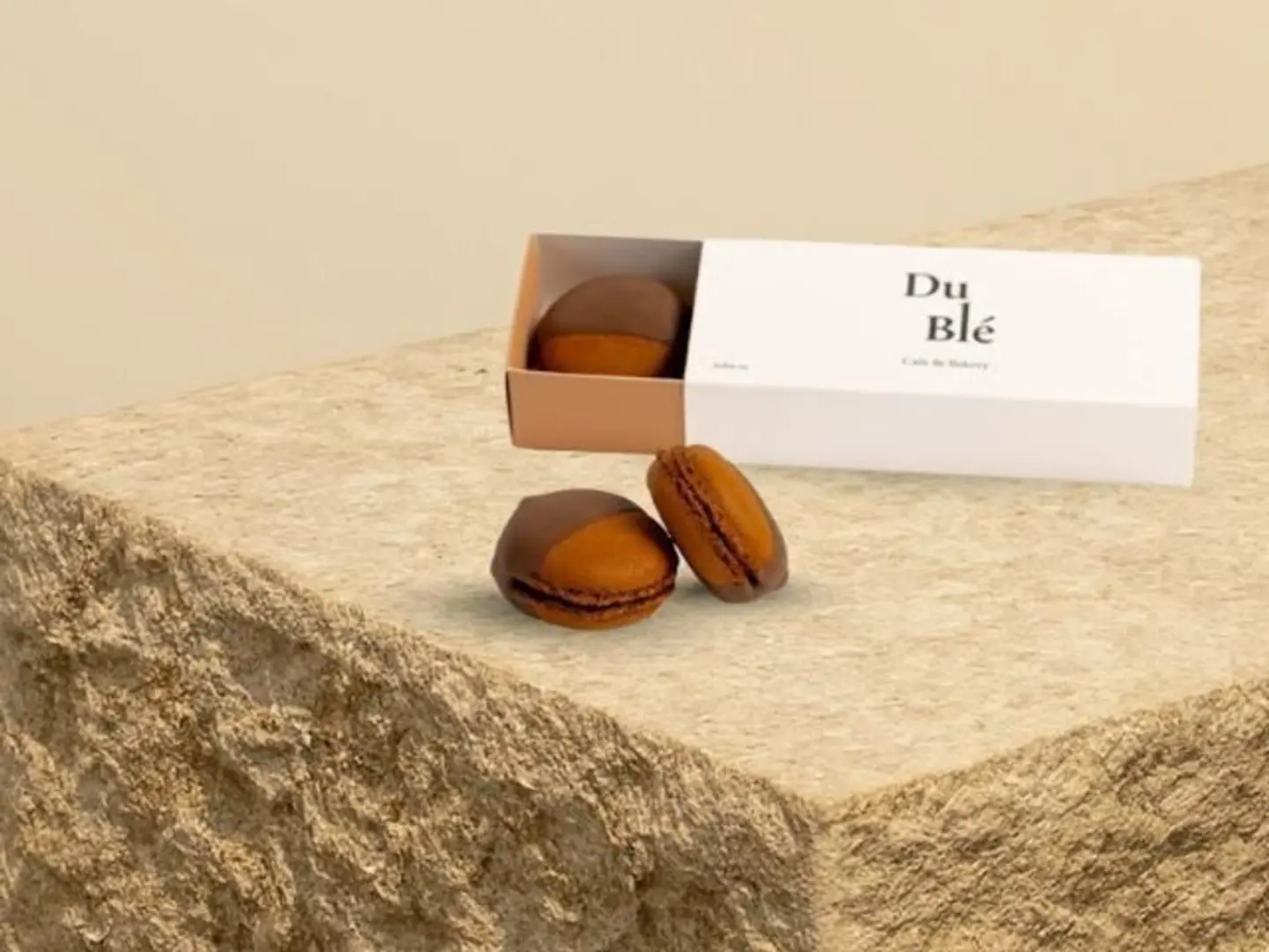 بوكس ماكرون 3 قطع