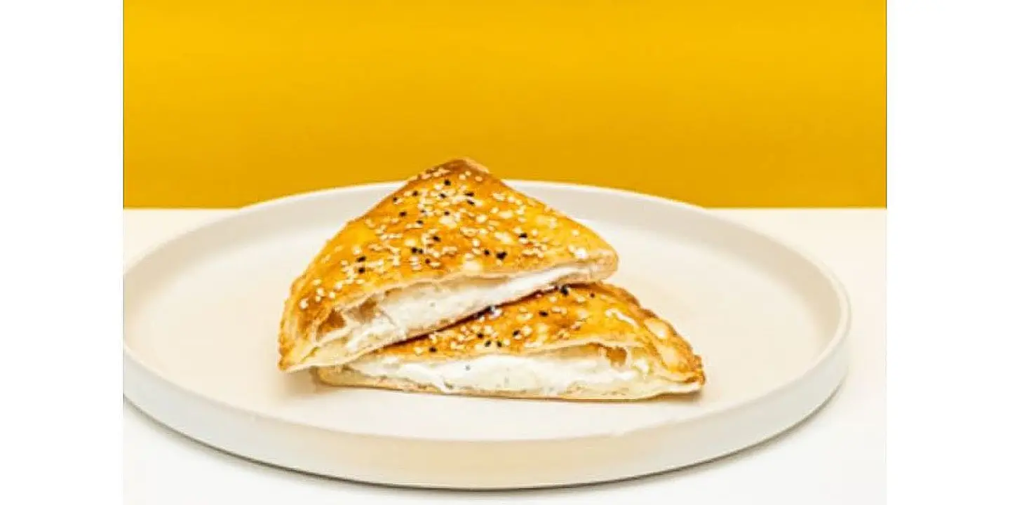 Labneh And Honey Sandwich