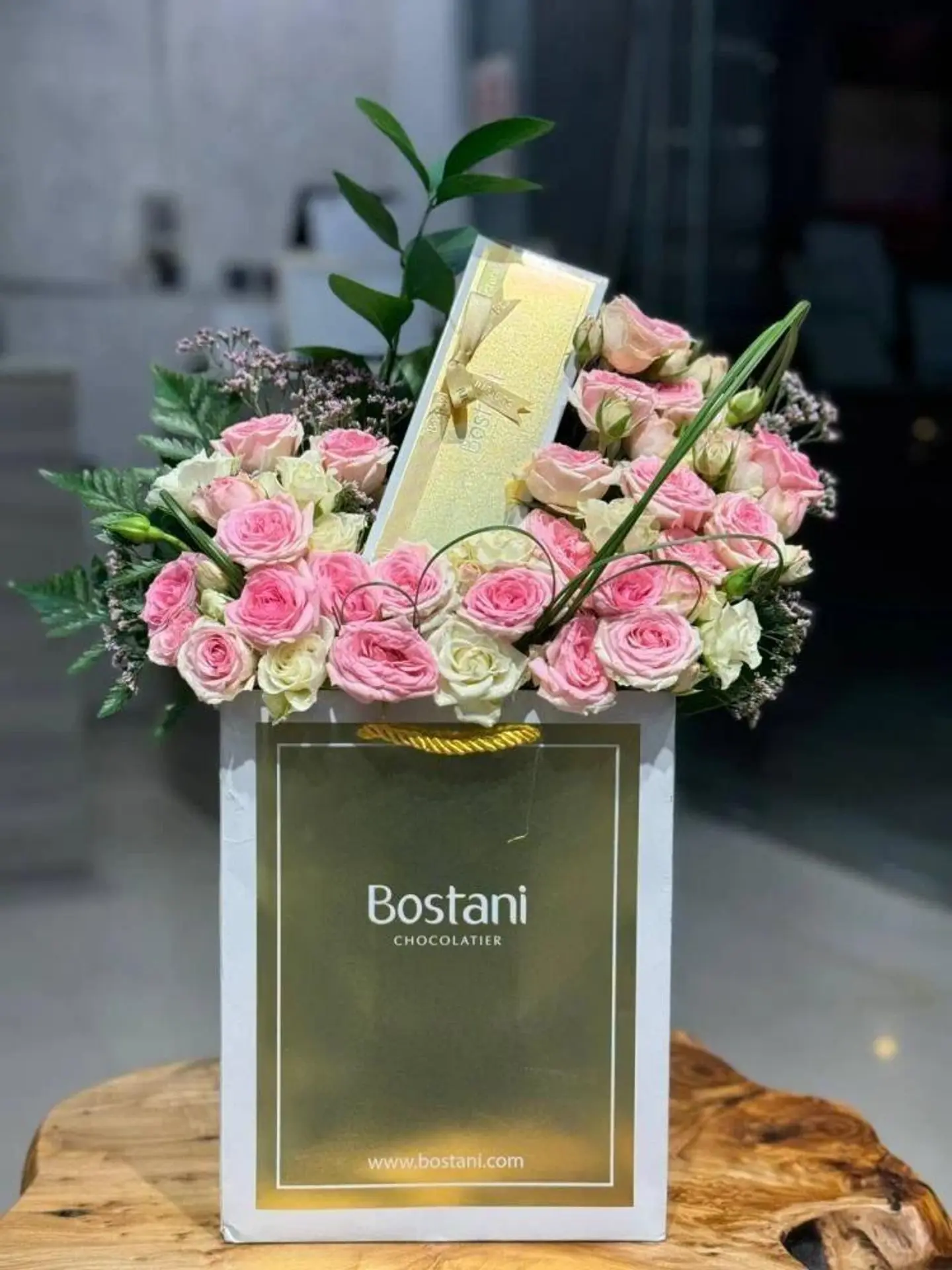 بوكس ورد بيبي بنك شوكلاته بستاني