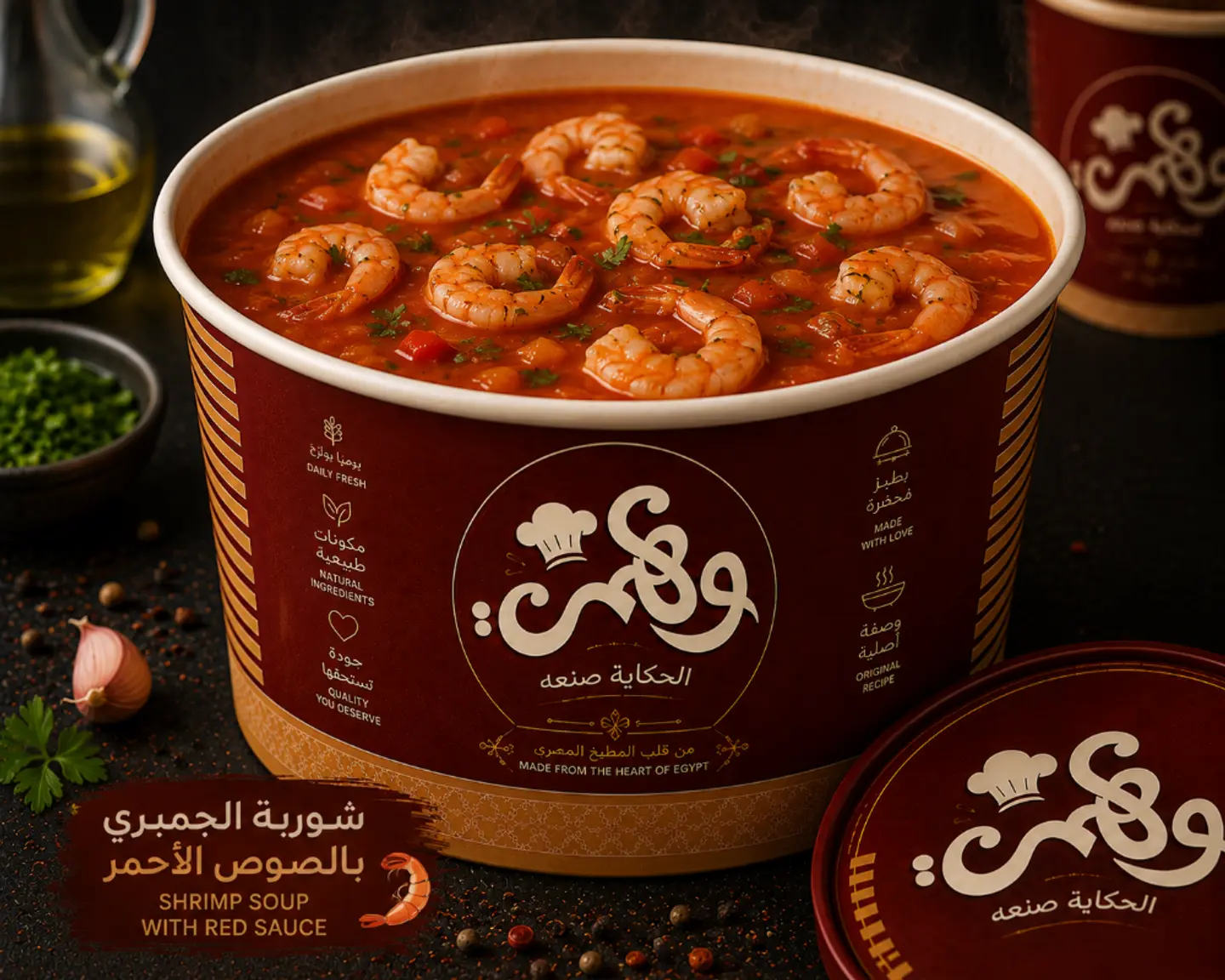 Soup Shirmp Red Souse