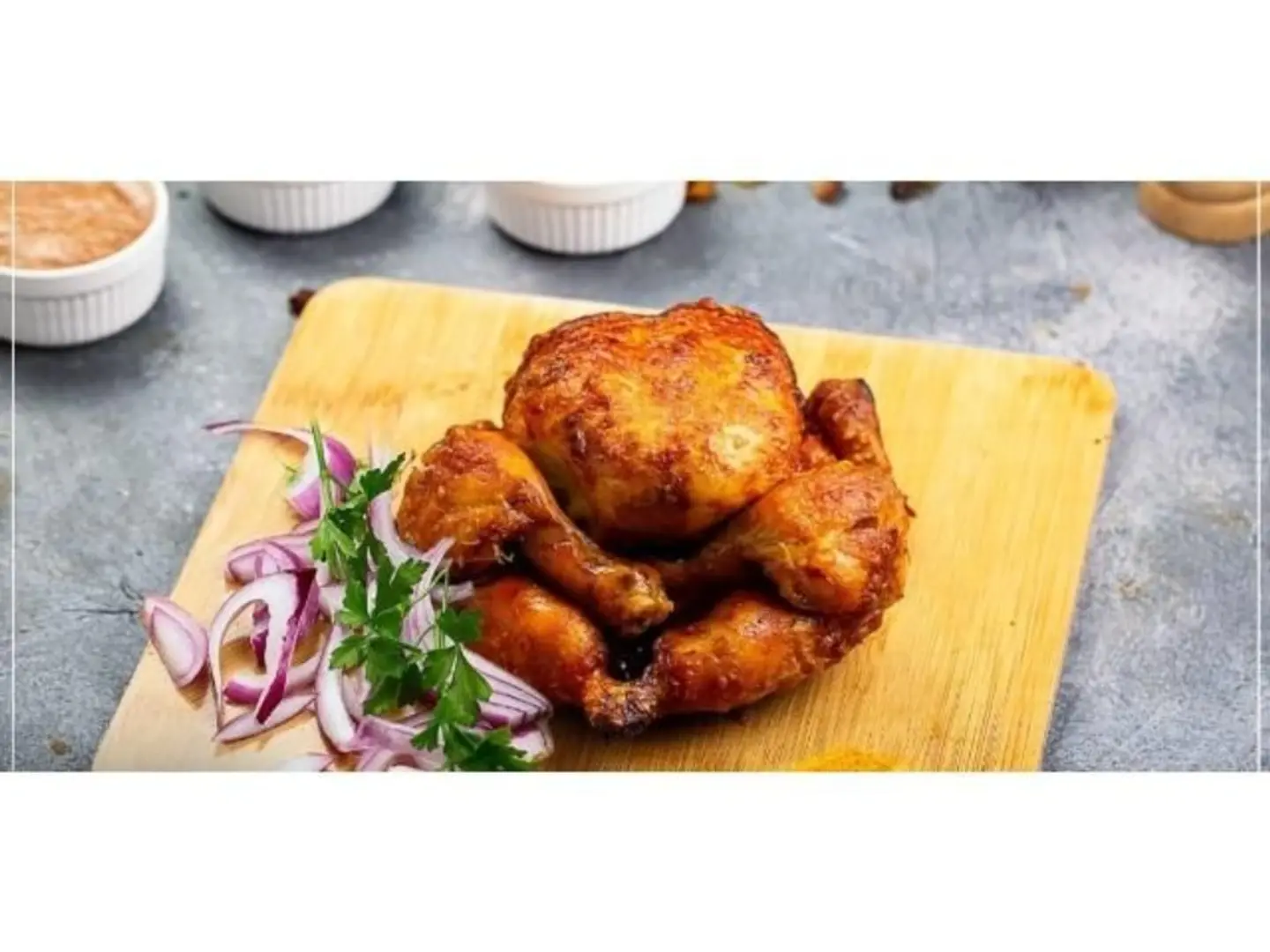 Half Classic Fried Grilled Chicken