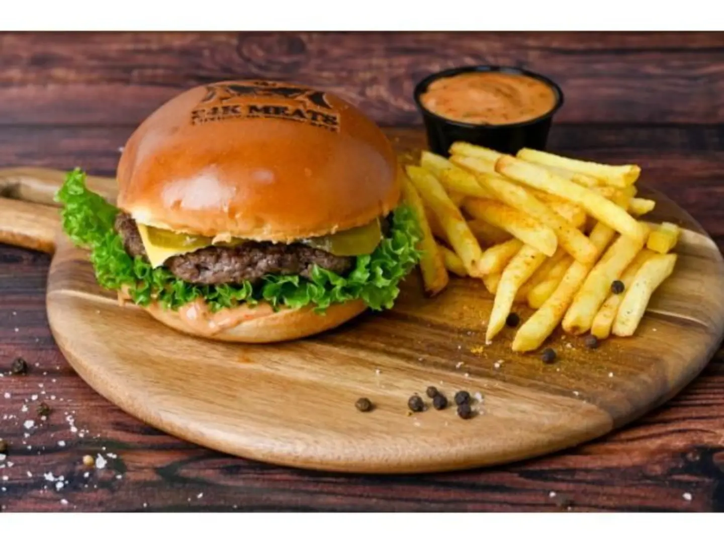 The Wagyu Crown Burger