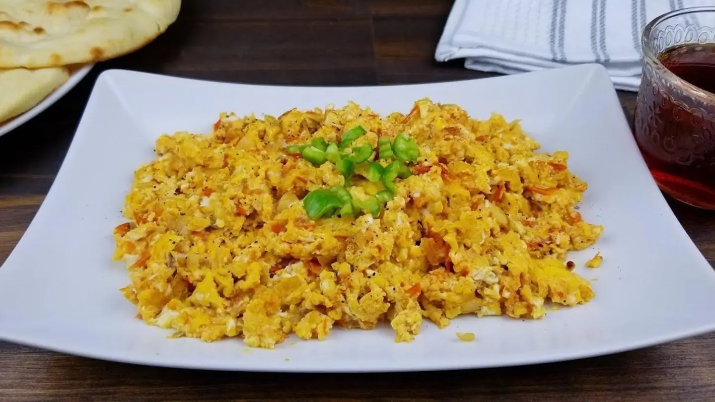 Foul Glabah Dish With Eggs