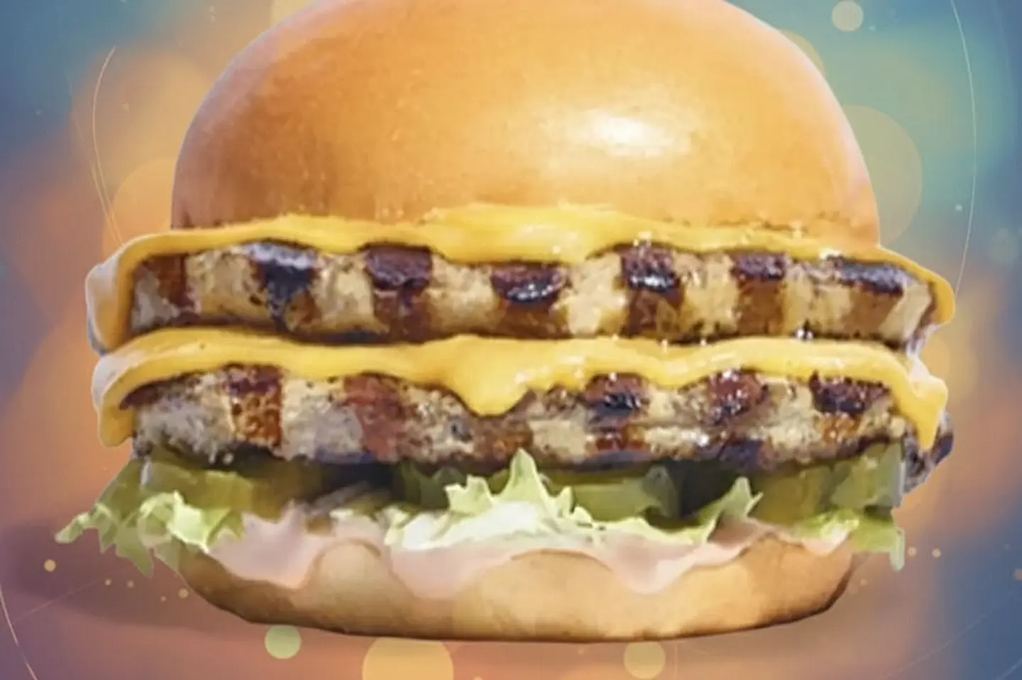 برجر دجاج دبل