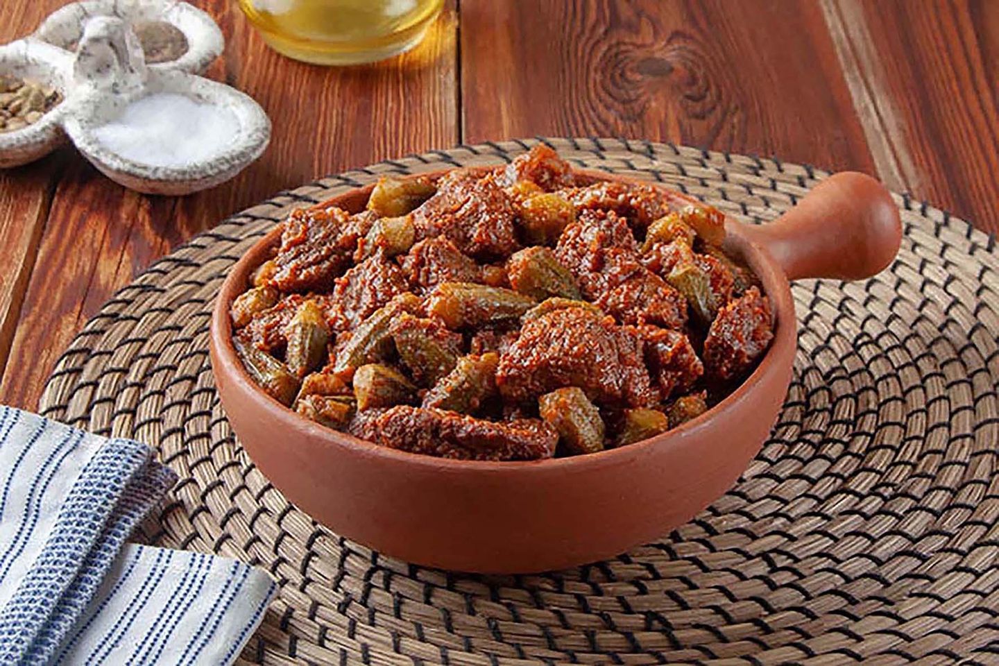 Okra Tagine With Meat