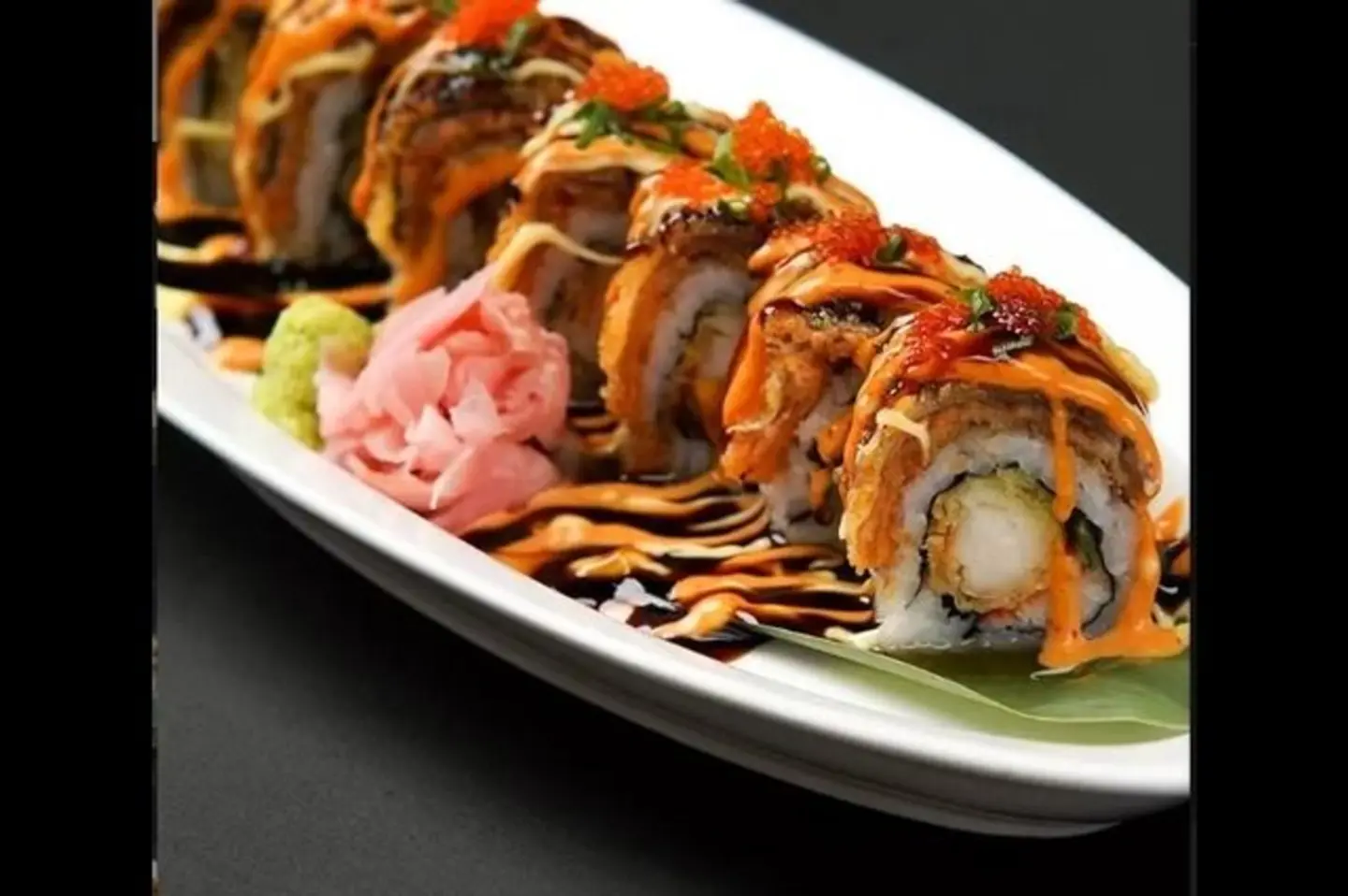 Tempura Crispy Salmon Roll