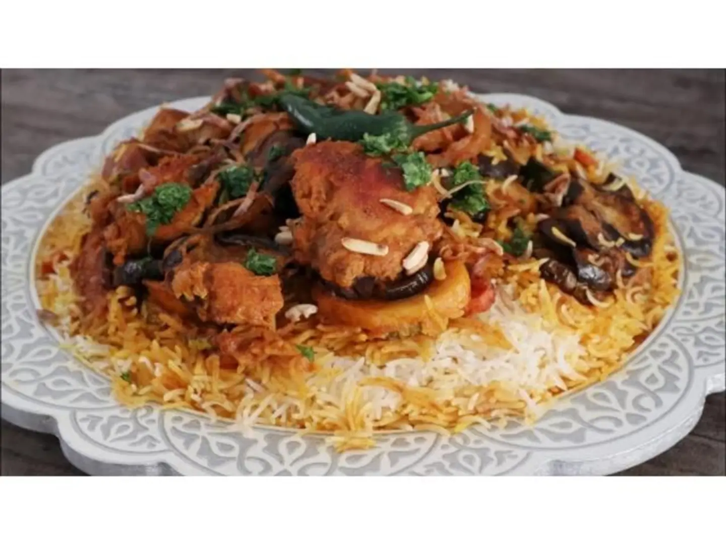 Whole Maqluba Chicken
