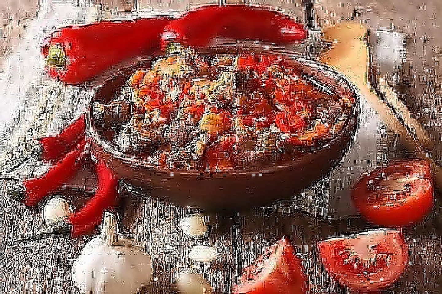 لحم بالطماط