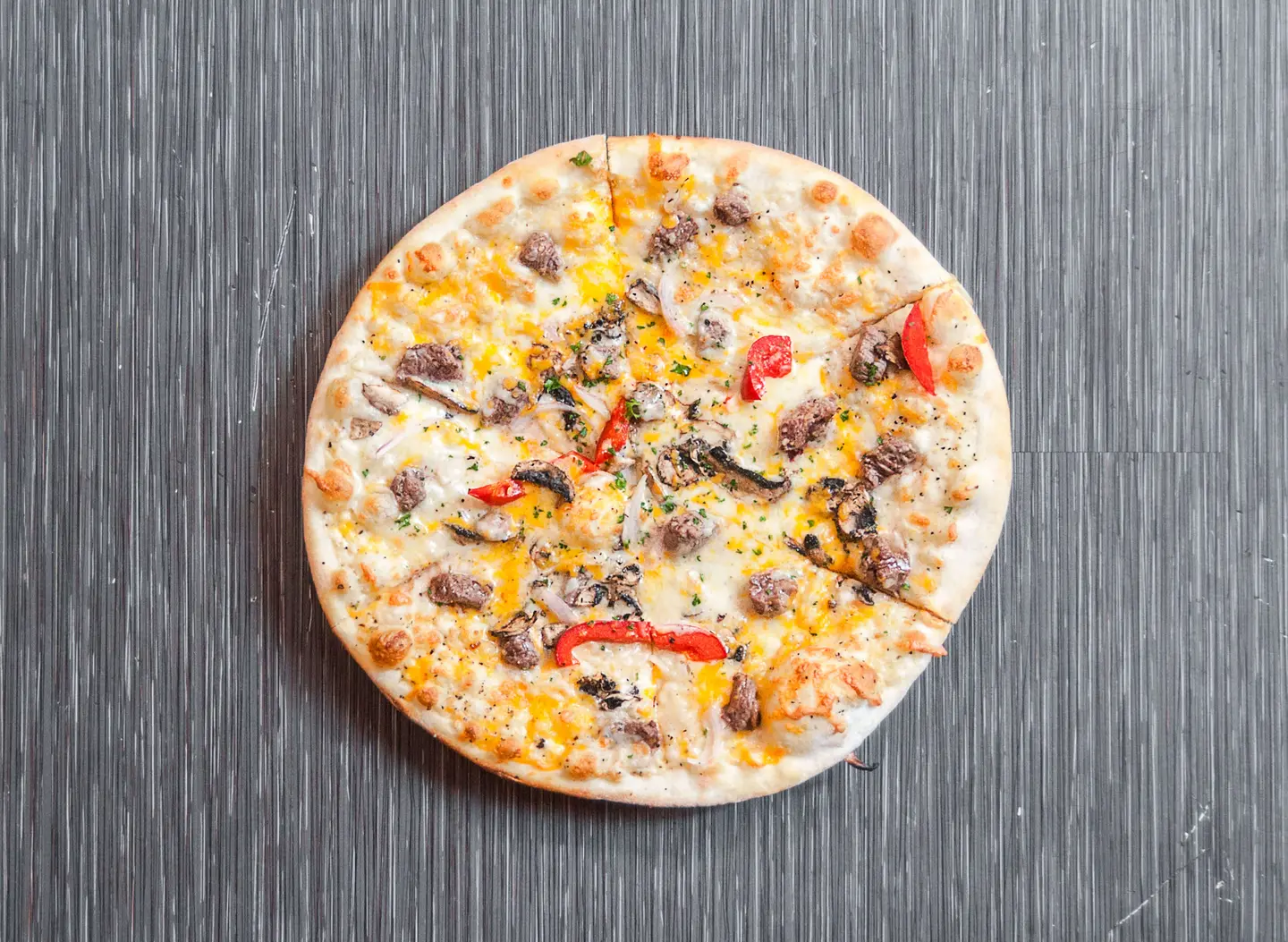Meat Pieces Pizza