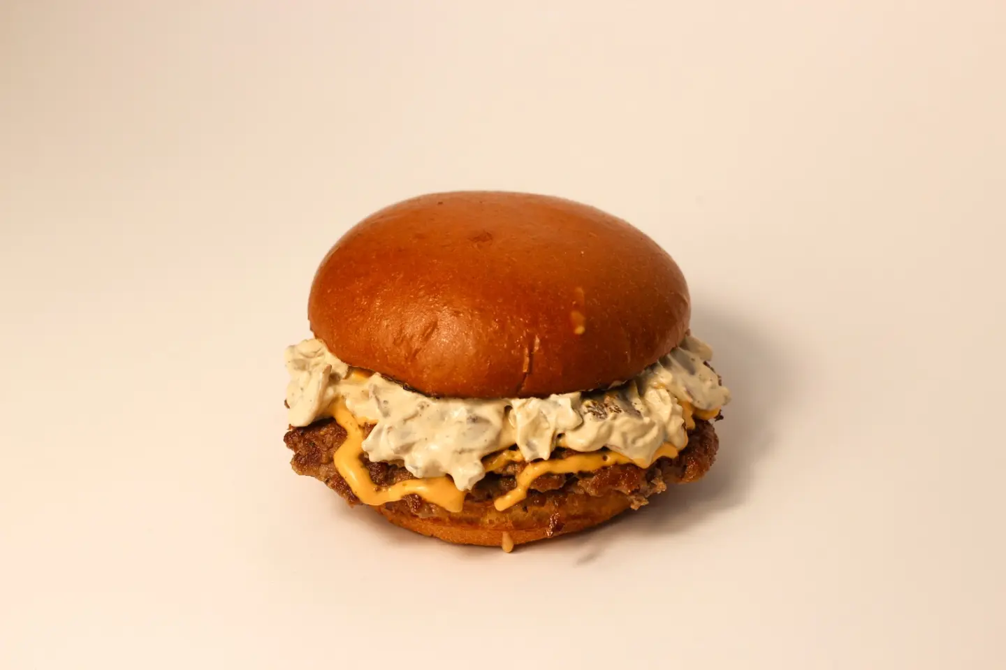 برجر لحم مشروم عادي