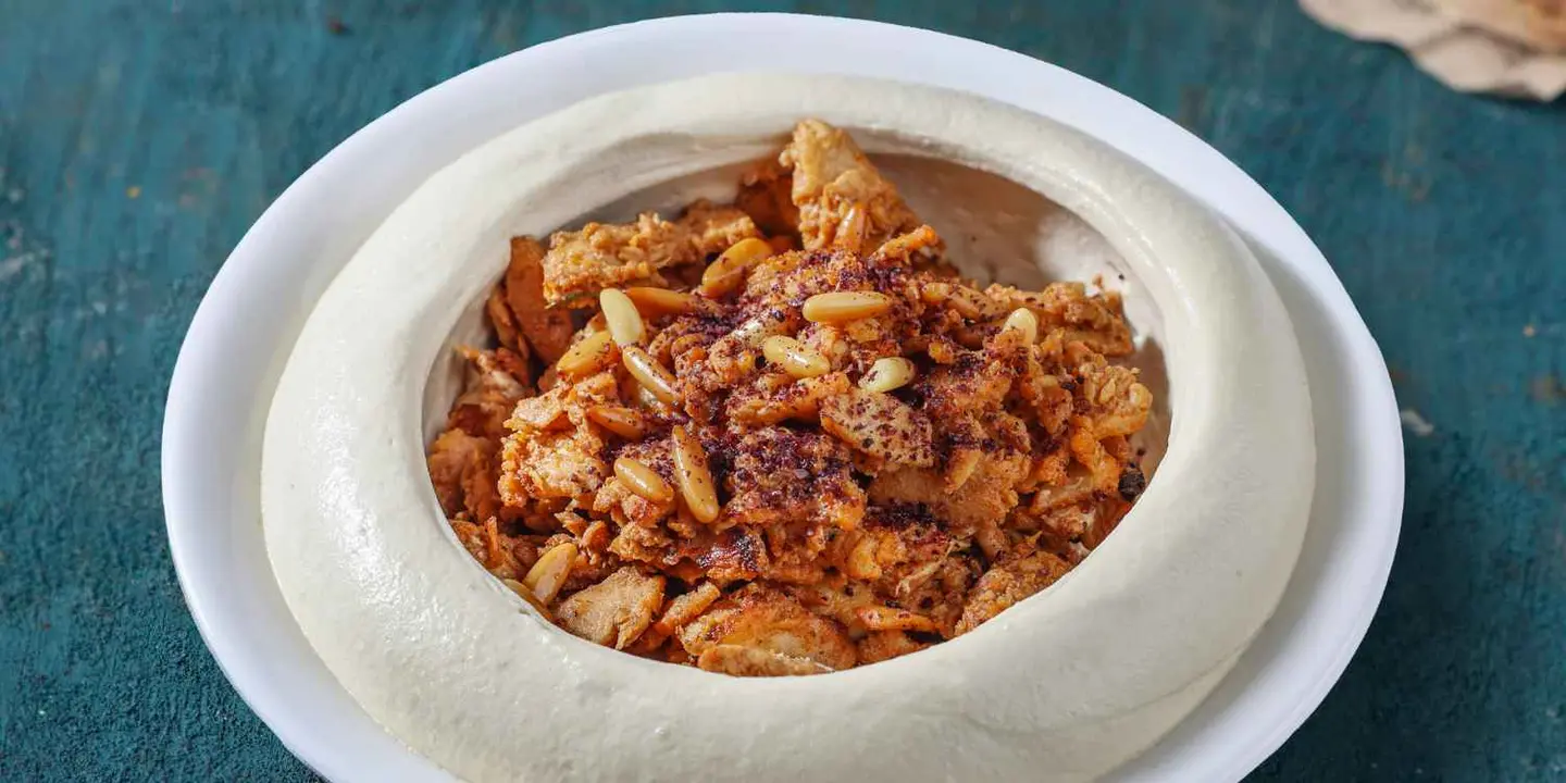 Hummus Chicken Shawarma