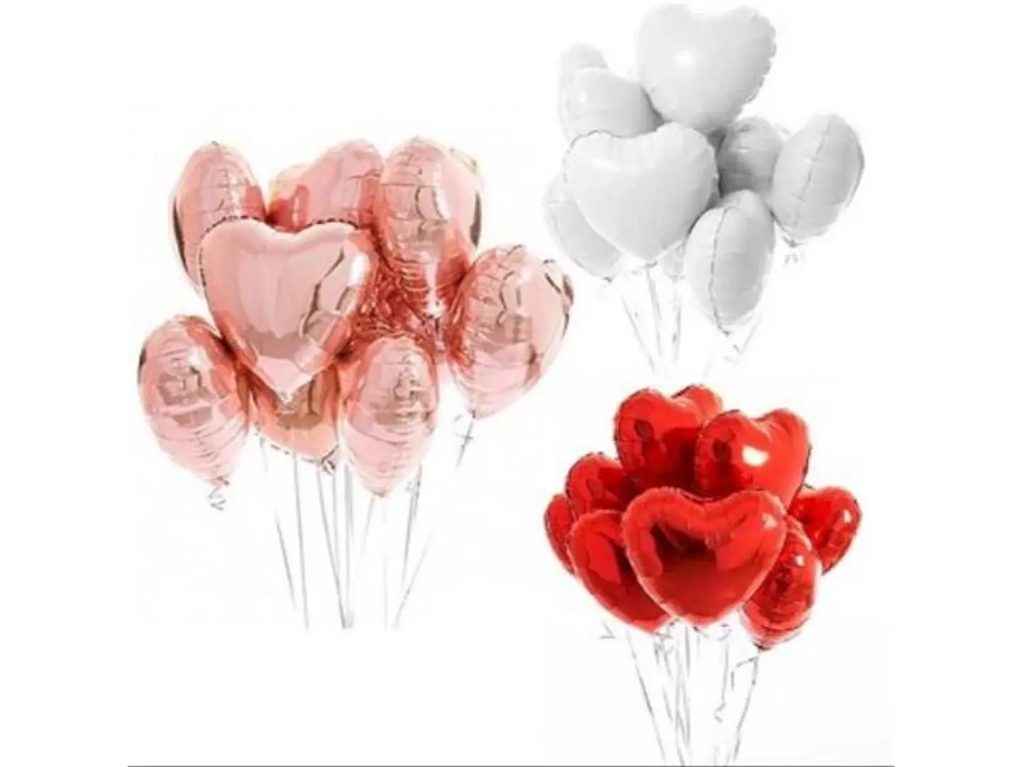 Heart Helium Foil Balloon
