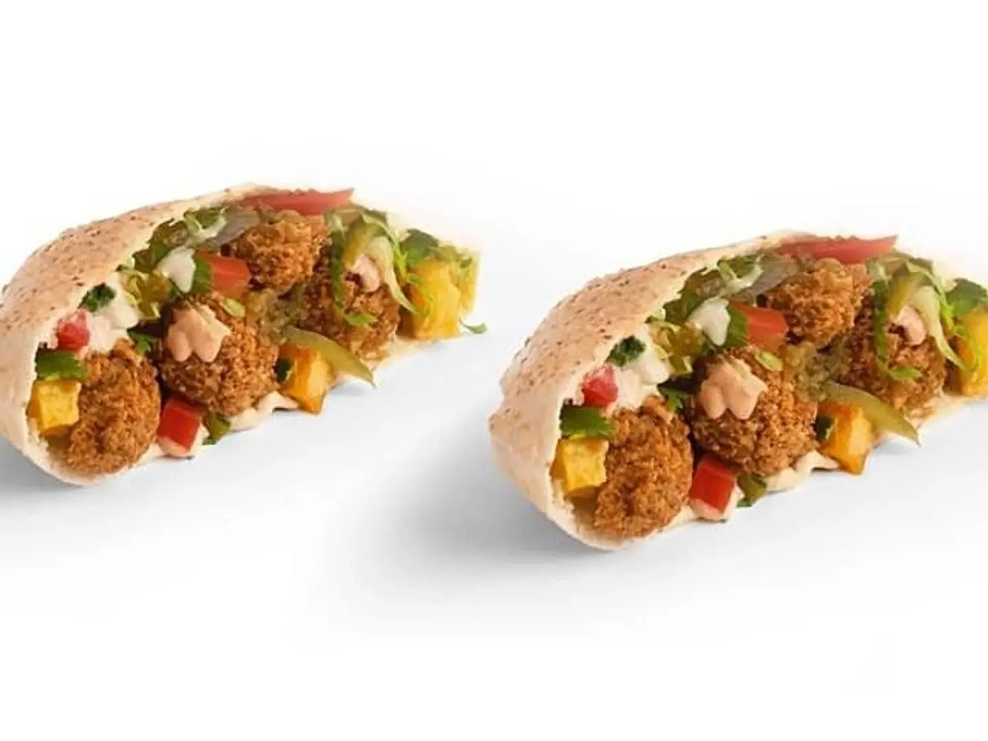 ساندوتش لغاويص فلافل