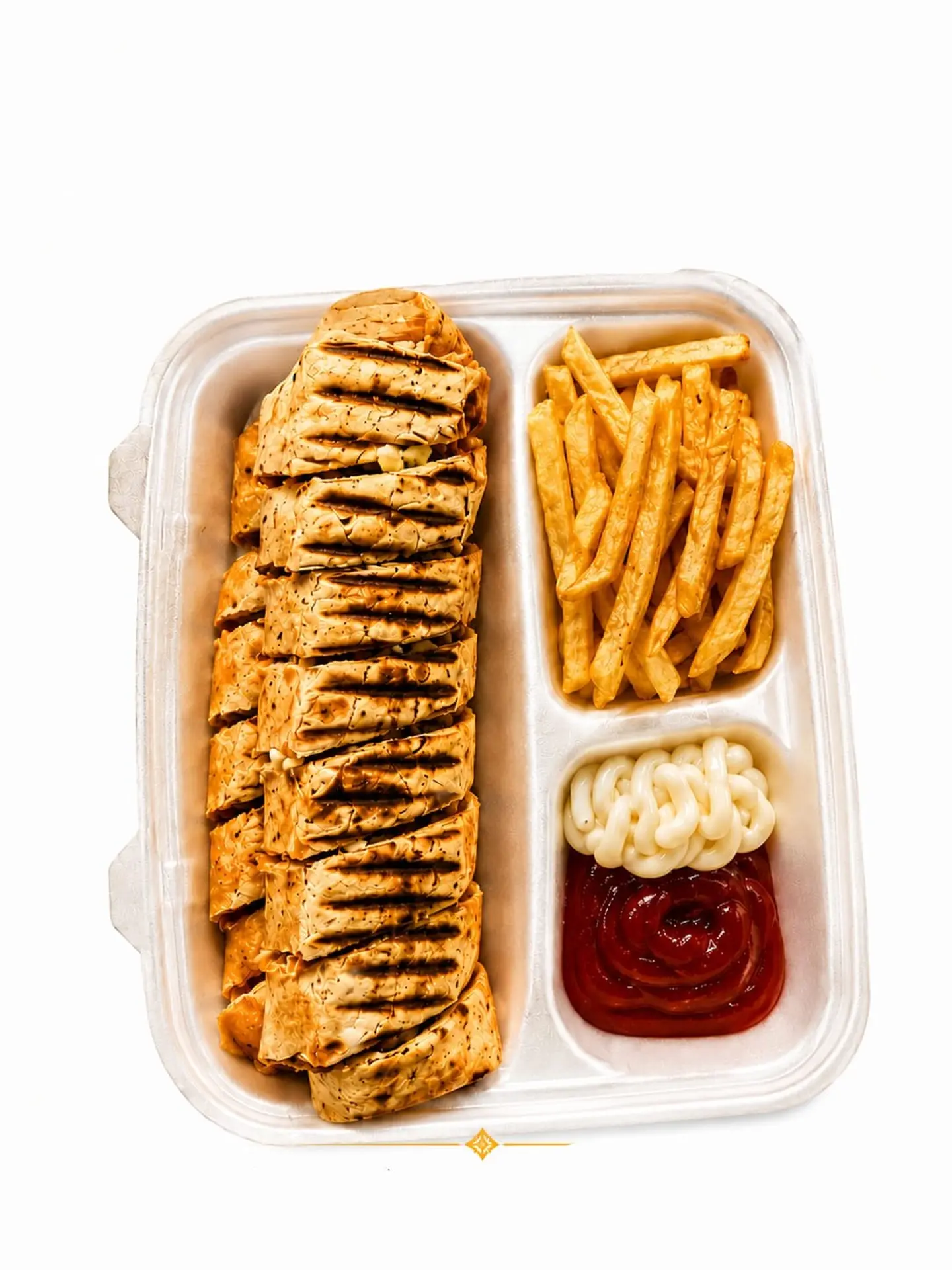 Large Arabic Platter With Tortilla Bread