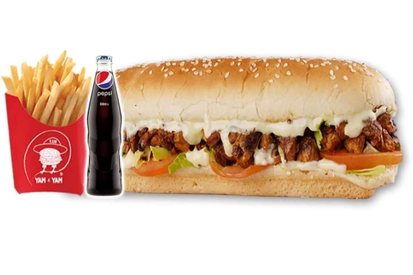 وجبة ساندوتش الدجاج