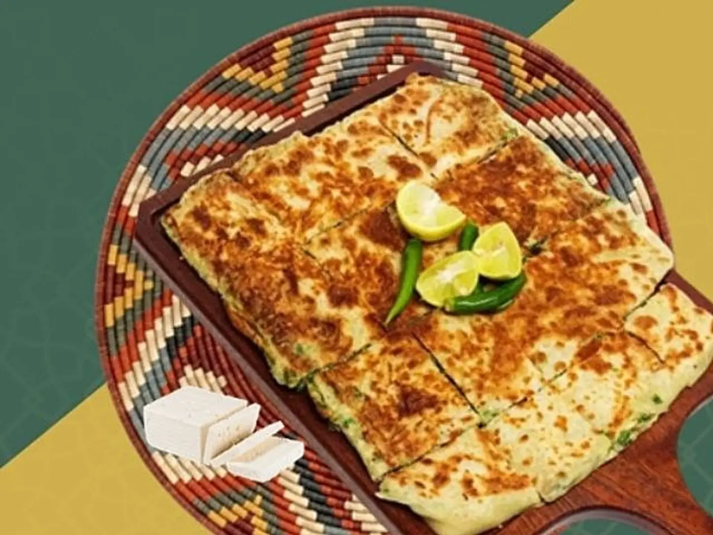 Meat And Cheese Mutabbak