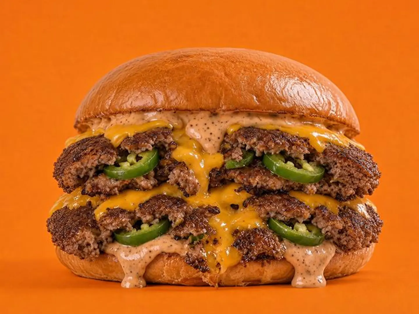 Double Smashed Jalapeno