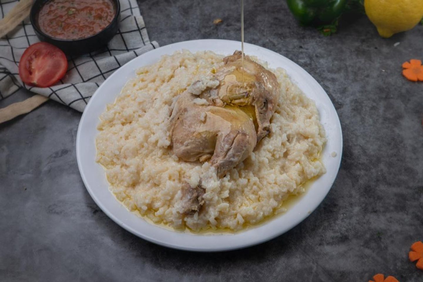 Arabic Chicken Saleeg