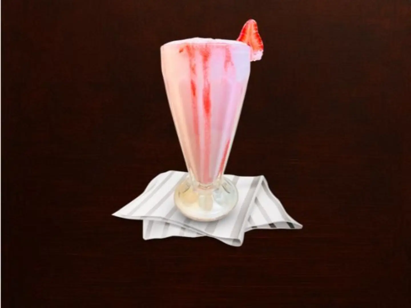 ميلك شيك فراولة