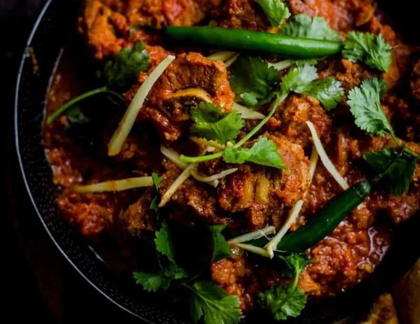 Lamb Meat Karahi