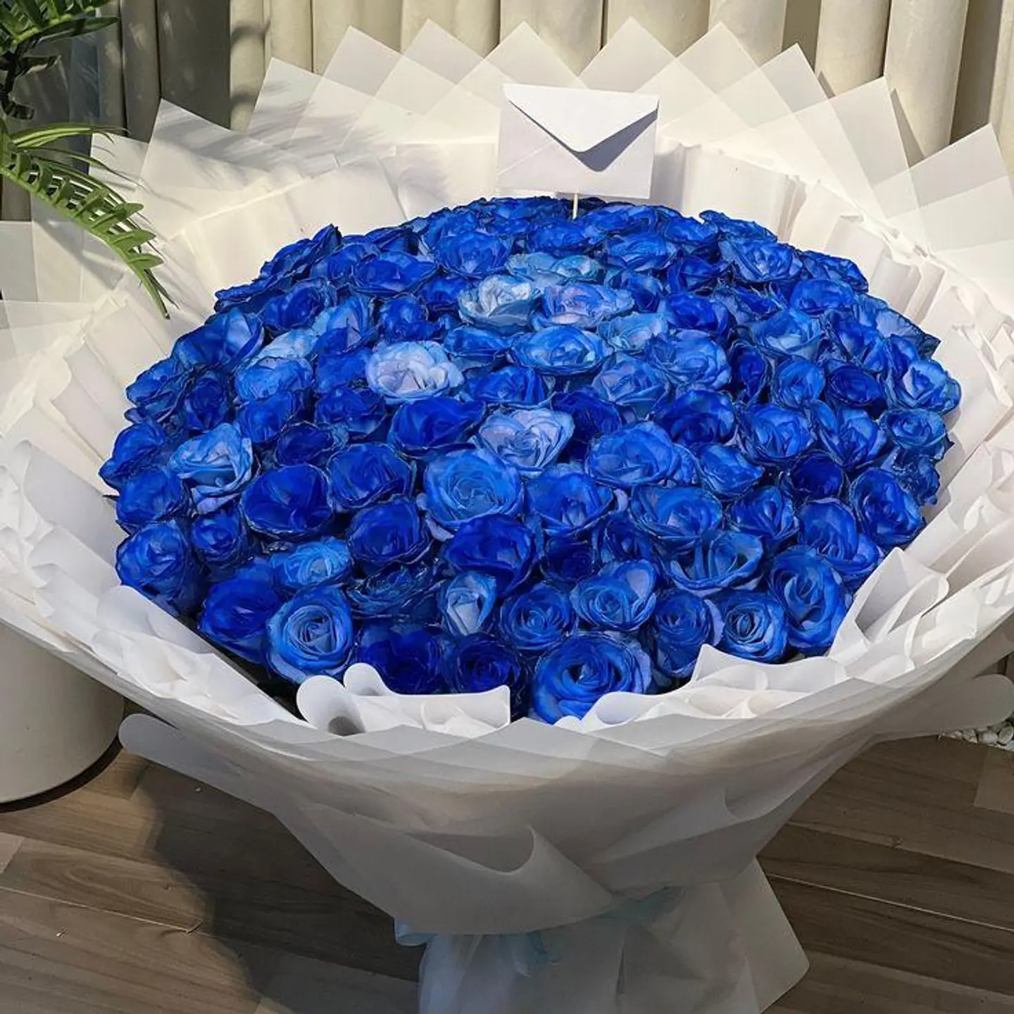 Blue Rose Bouquet