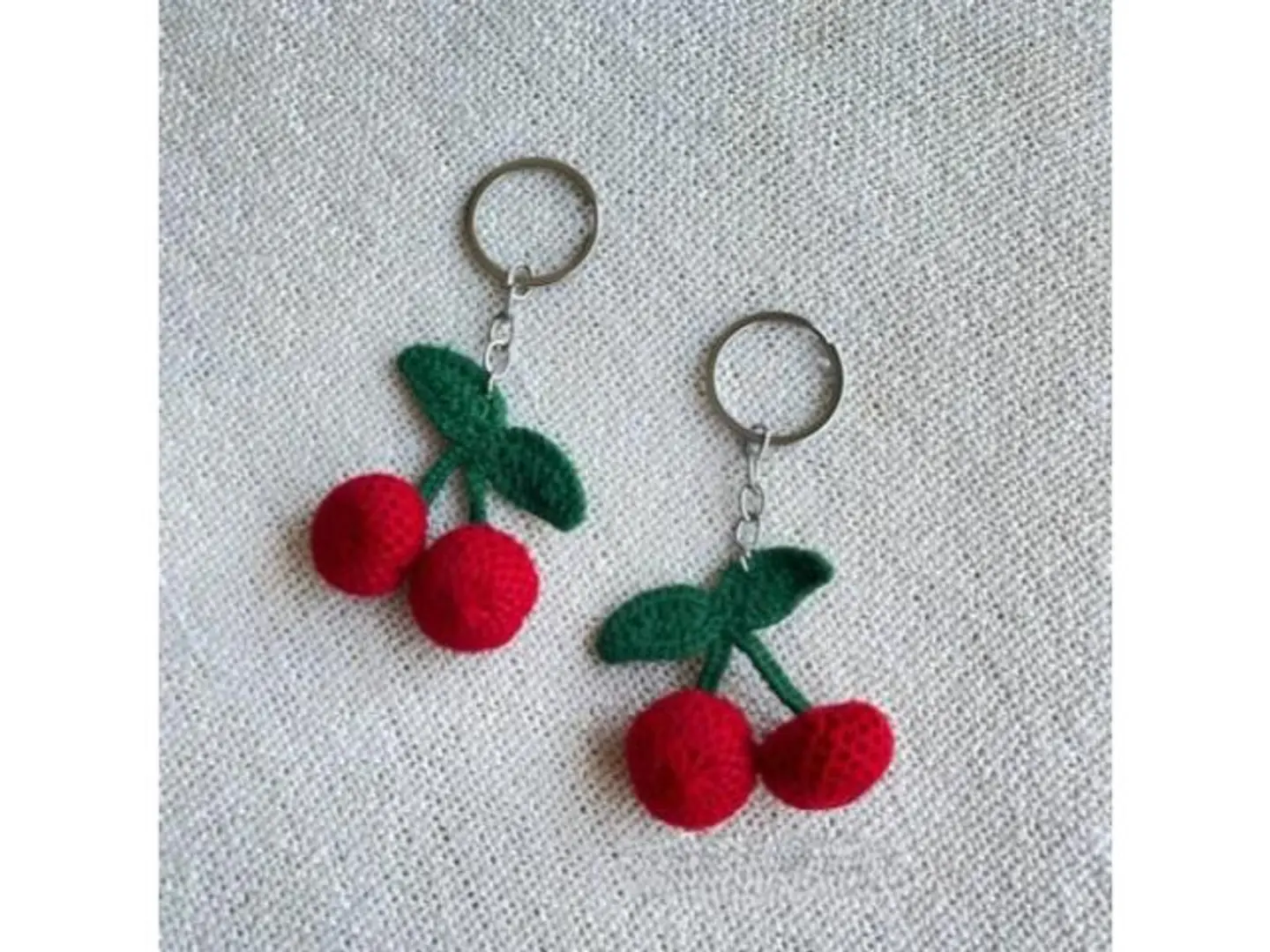 Cherry Keychain