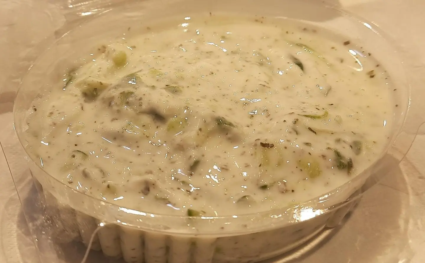 Yoghurt With Cucumber