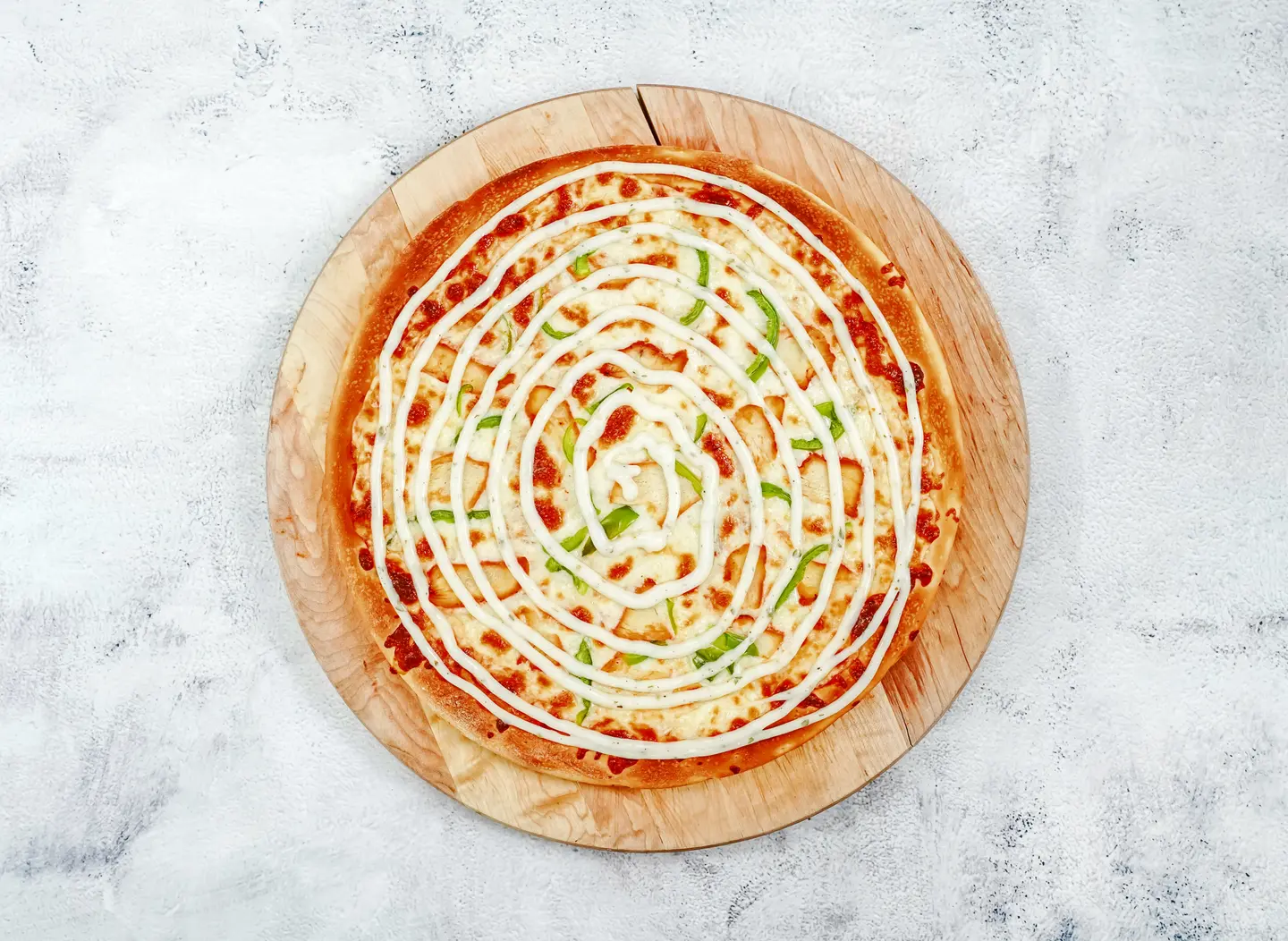 Chicken Ranch Pizza