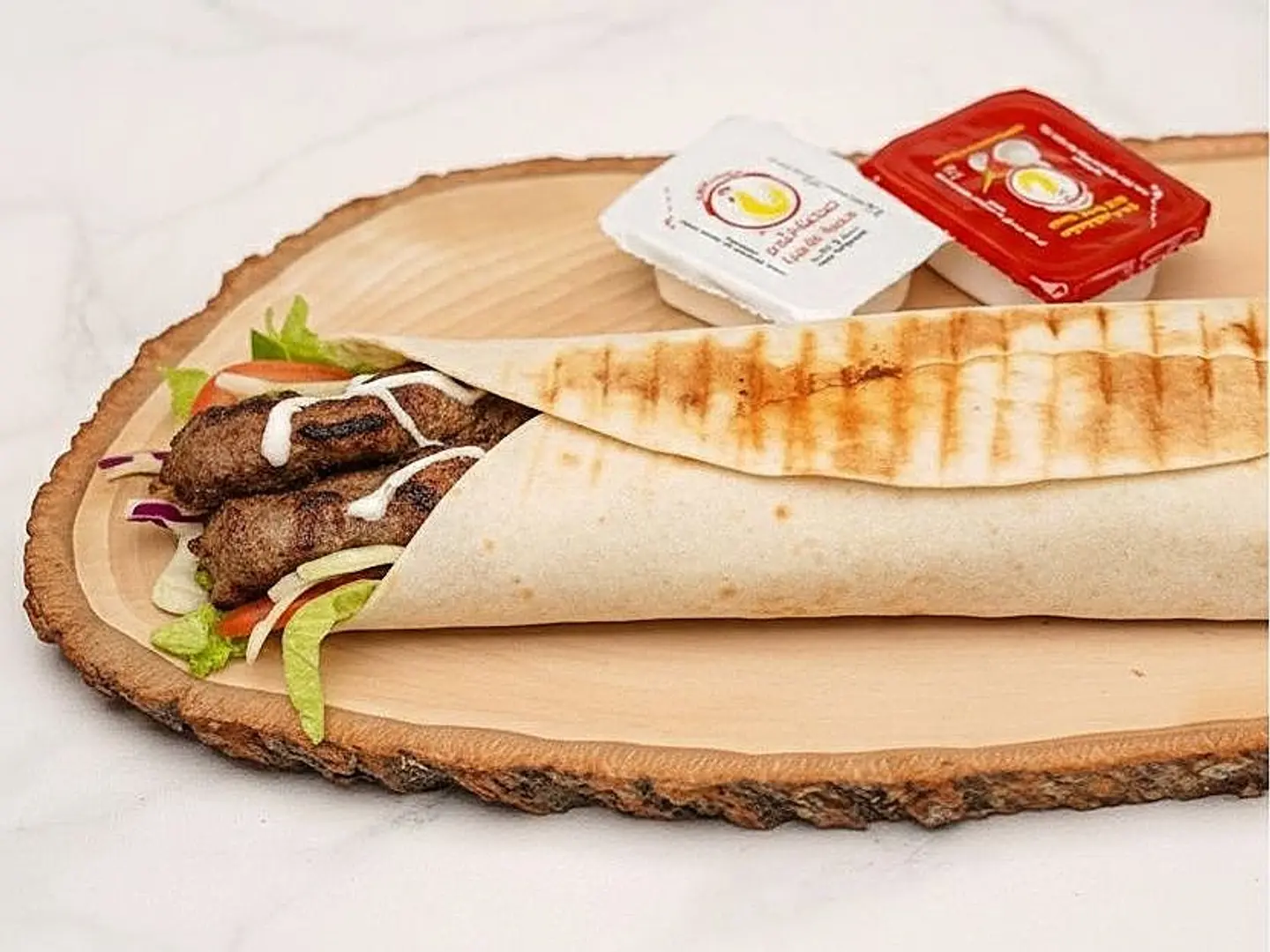 Meat Kebab Sandwich