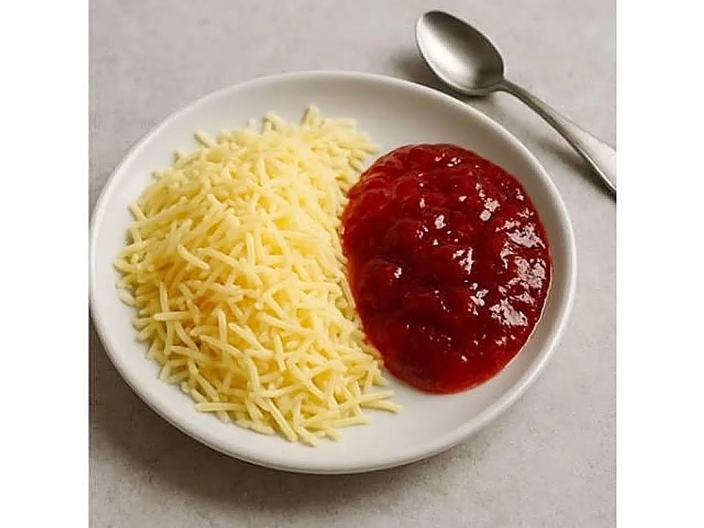 Grated Cheese And Jam