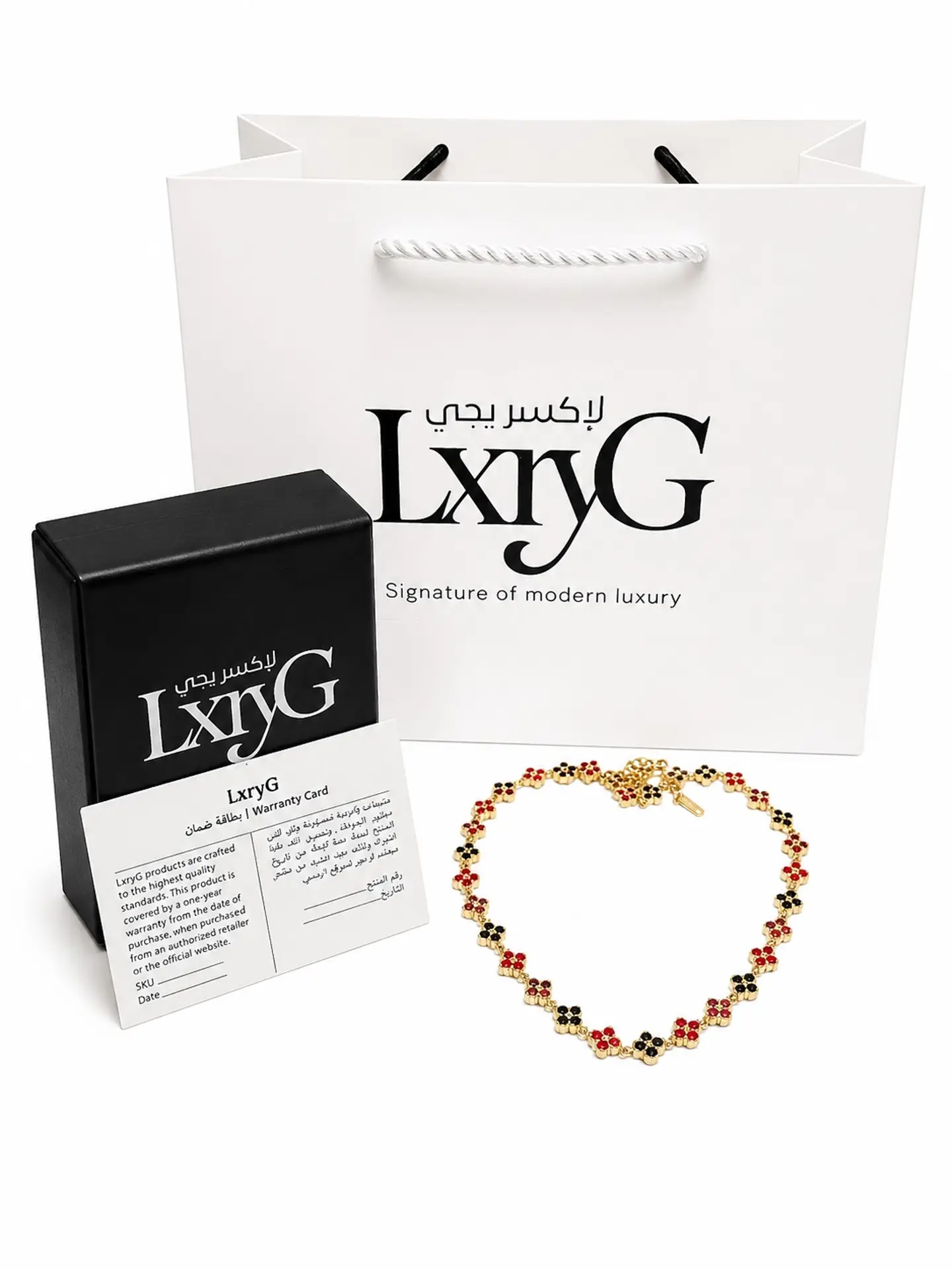 Lxry G Oriva Necklace Lx008