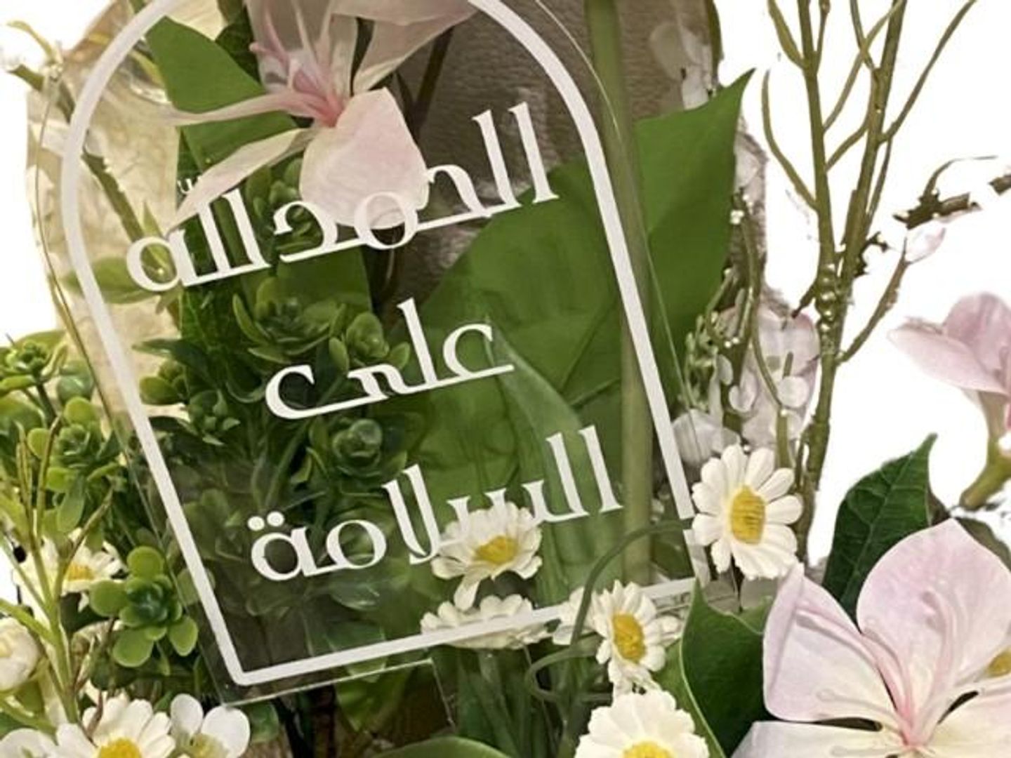 تغريسة الحمدلله على السلامه