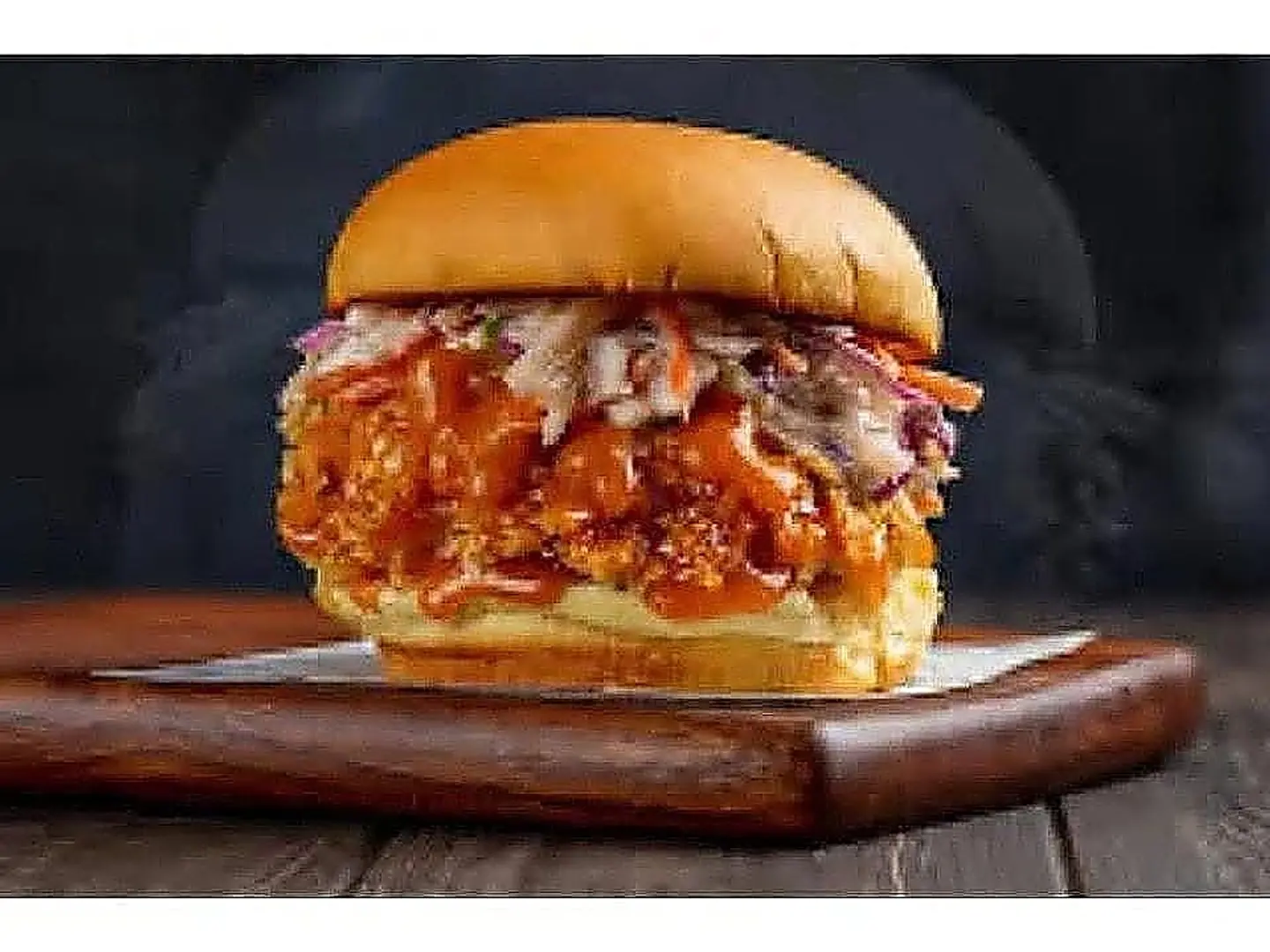 Crispy Chicken Maple Burger